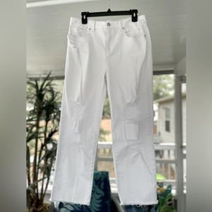 Rewash Distressed Denim Hi-Rise Jeans Size 13/31 NWOT